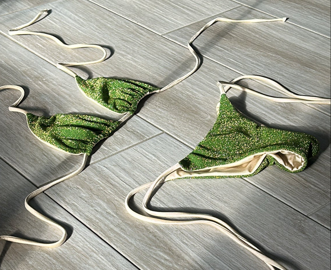 AZUSA TOP/CERRITOS BOTTOM- SEAWEED LUREX