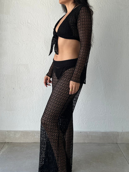 NEWPORT PANT-BLACK