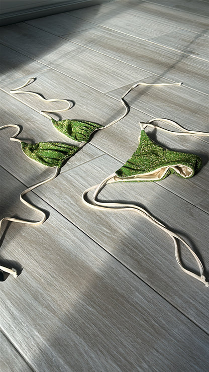 AZUSA TOP/CERRITOS BOTTOM- SEAWEED LUREX